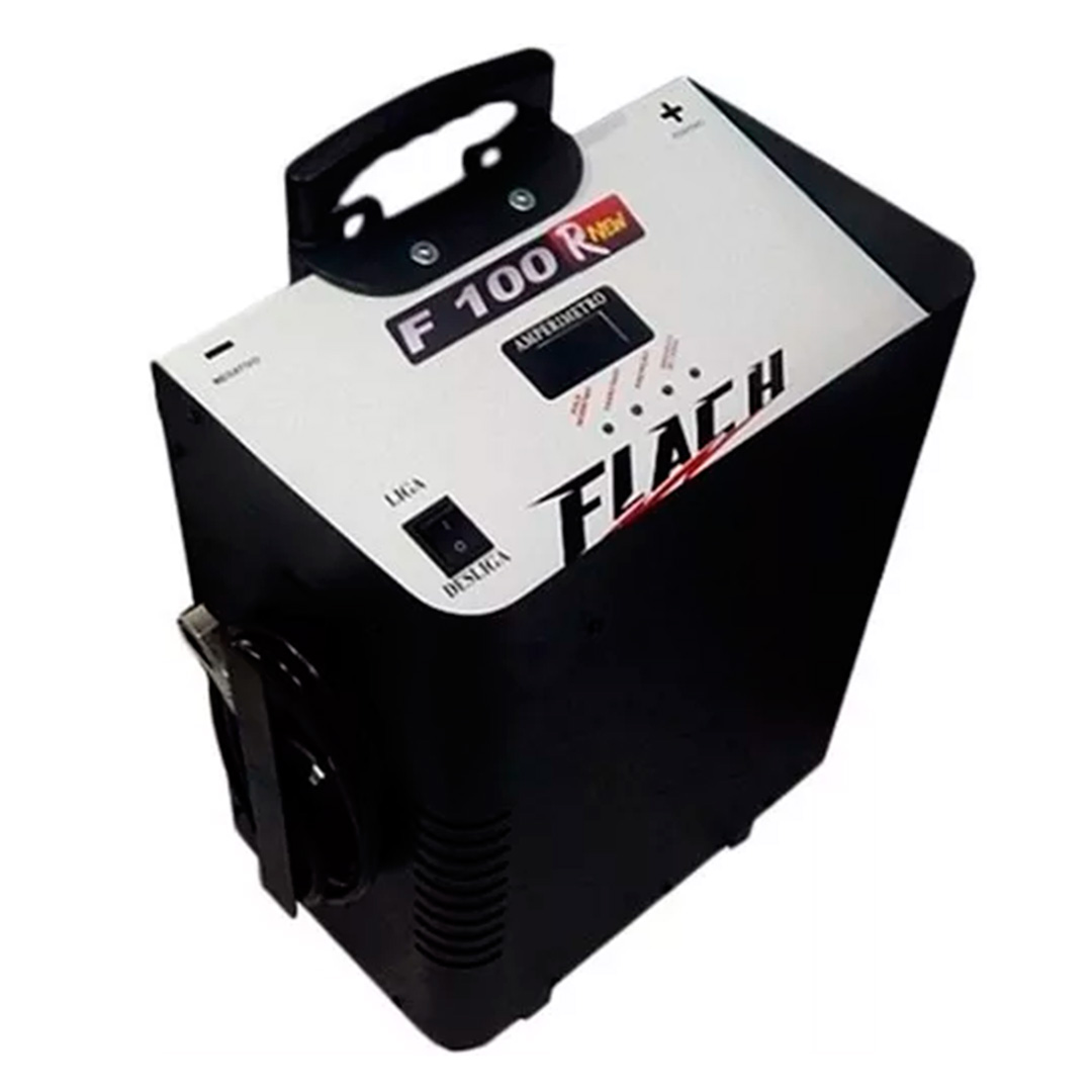 Carregador de Bateria F100 RNEW 12V Bivolt Flach