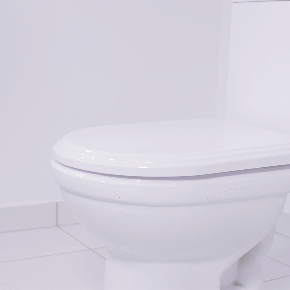 Assento sanitário Icasa Firenze branco convencional resina termofixo