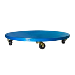 Carrinho Roller Carga Deslizante Azul Capacidade até 300 kg