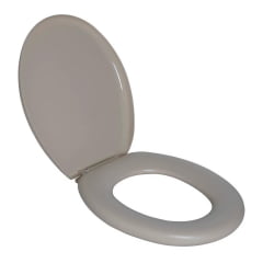 Assento sanitário almofadado oval convencional Astra