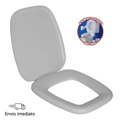 Assento Celite Fit/Versato Soprado Polietileno Branco Astra