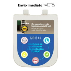 Assento Icasa Misti Sensea Lyon Palha Matte Soft Close Pp