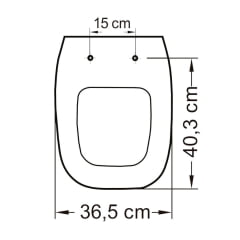 Assento Sanitário Preto Soft Close Deca Flex Celite Like
