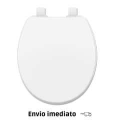 Assento Universal Oval Solution Branco S.Close Pp Monumental