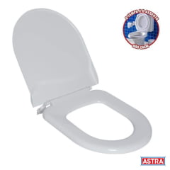 Assento sanitário Incepa calypso branco tampa privada classique Astra