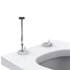 Assento sanitário Carrara Duna Level Nexo Smart Vesuvio Neo preto easy clean soft close resina termofixo Tigre