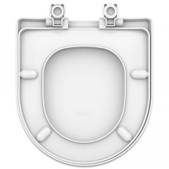 Assento sanitário Celite Riviera/Smart e Roca Nexo branco soft close resina termofixo