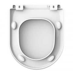 Assento sanitário Deca Belle Epoque/Meridian/Oxford branco convencional resina termofixo