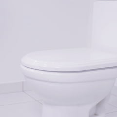 Assento sanitário Icasa Firenze branco convencional resina termofixo