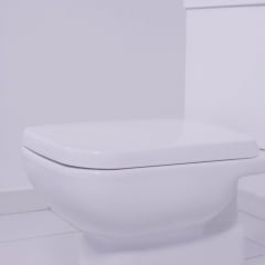 Assento sanitário Icasa Misti branco convencional polipropileno