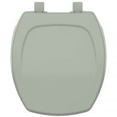 Assento sanitário Incepa Thema verde água soft close resina termofixo Tupan