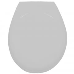 Assento sanitário Universal Oval Luxo convencional resina termofixo