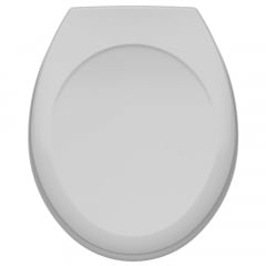 Assento sanitário Universal Oval Prime convencional resina termofixo
