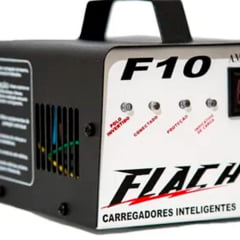Carregador de bateria com auxiliar de partida e display - F10